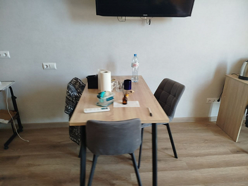 Комплект стульев Стронг 4 шт темно-серый / черный фото покупателя 22